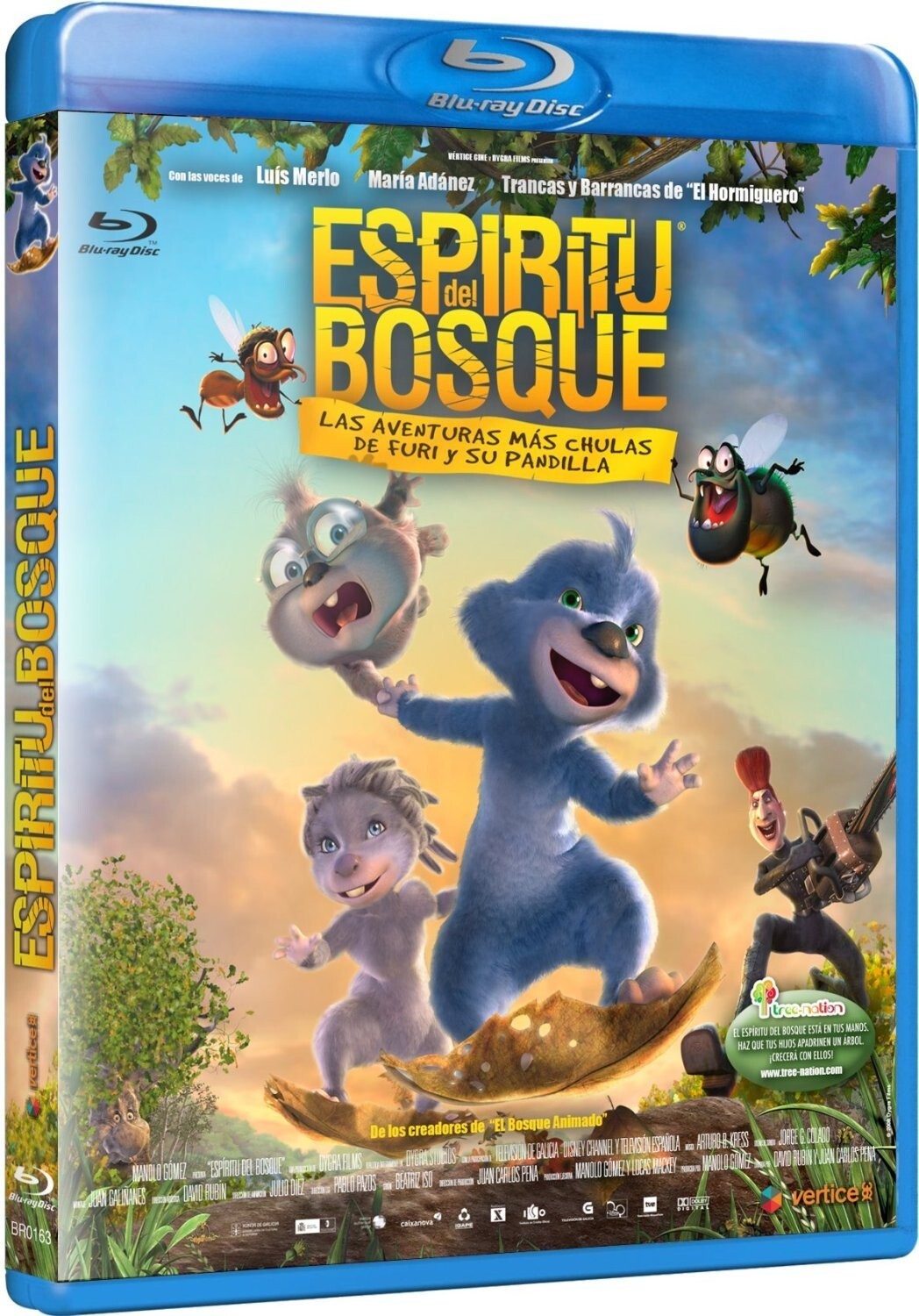ESPÍRITU DEL BOSQUE (BLU-RAY)