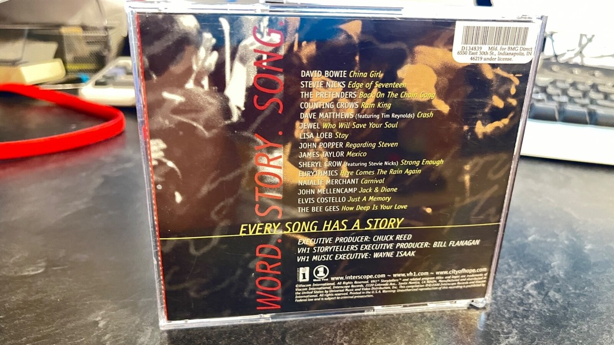VH1 Storytellers by Various Artists (CD, Apr-2000, Interscope (USA))
