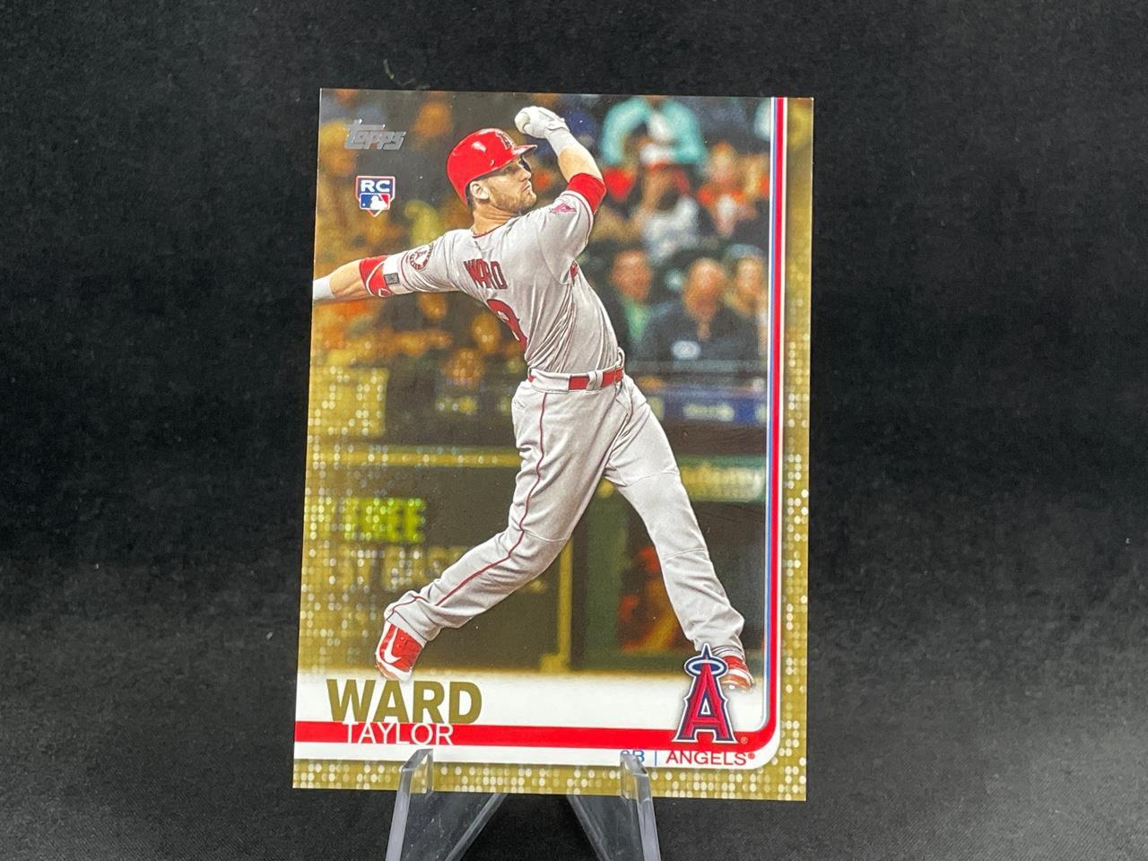 2019 TOPPS SERIES 2 TWO TAYLOR WARD #588 ROOKIE GOLD PARALLEL 1240/2019 ANGELS