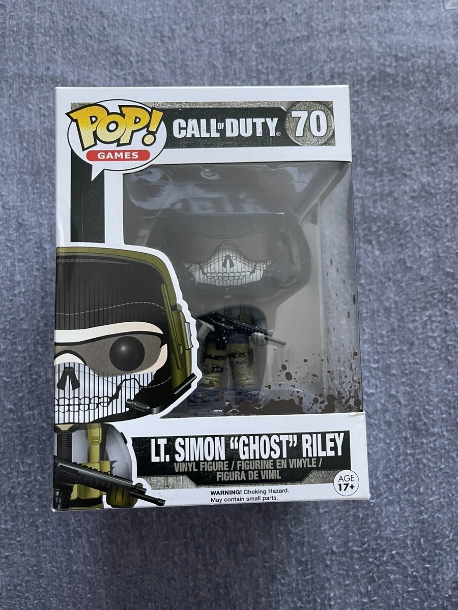 Pop Vinyl Call Of Duty 70 Lt Simon Ghost Riley