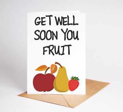 Lustige Karte Get Well Soon After Operation Krankenhausaufenthalt BC581