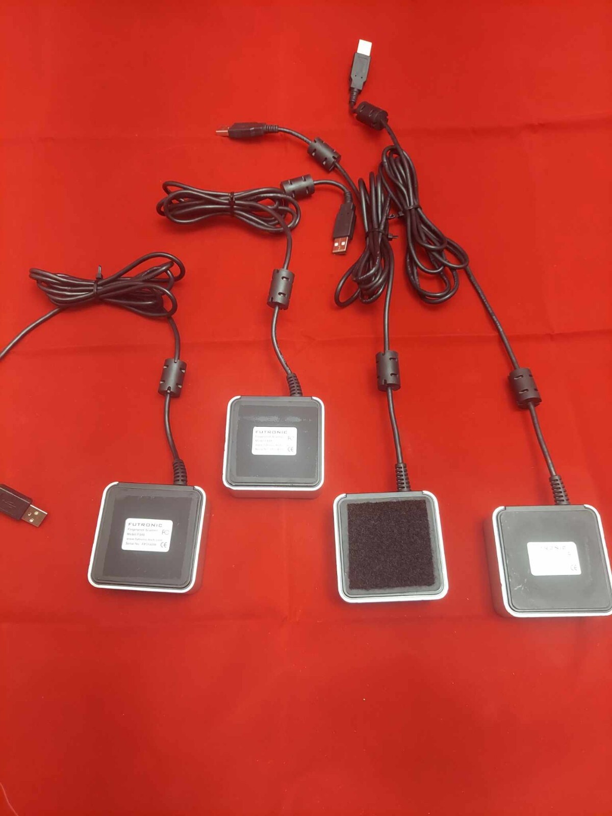 *Lot Of 4* Futronic FS88H FIPS201/PIV USB 2 Fingerprint Scanner