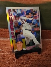 ANTHONY RIZZO 2019 Topps Chrome 1984 Anniversary #84TC-9 Chicago Cubs