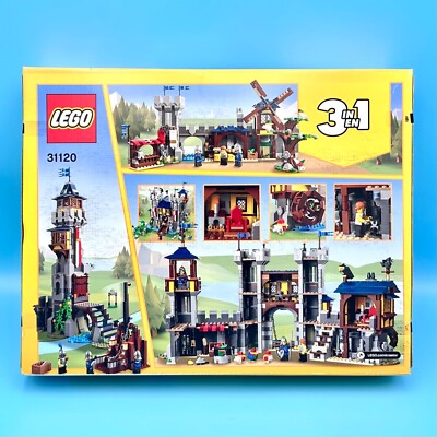 LEGO Creator 3-1 Medieval Castle (31120) 3 Black Falcon Knights