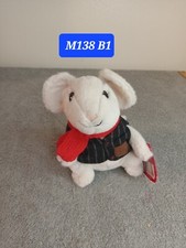 2010 StarbucksThe Mouse Writer Huxley Plush Stuffed Mouse 6"