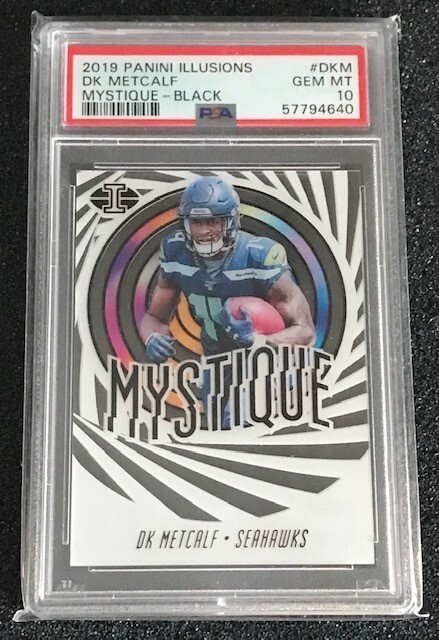 DK Metcalf Panini Illusions Mystique #DKM Black