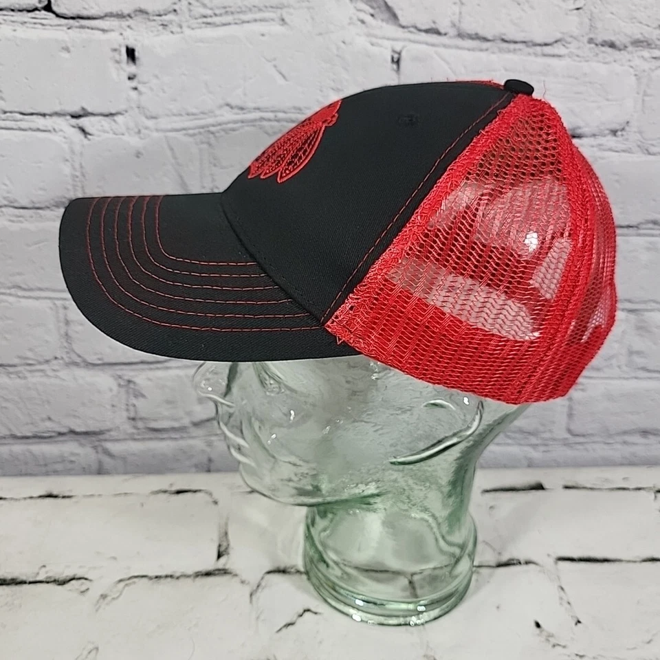 Gorra Portland Winterhawks para hombre Snapback negra roja bordada hockey fan gorra de pelota Foto 3 de 4