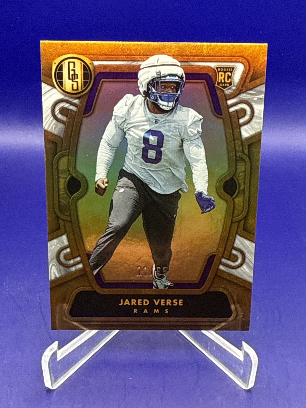 2024 Panini Gold Standard - Rookies Jared Verse #117 White Gold /65 (RC)