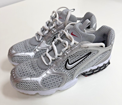 Men's Nike Air Zoom Spiridon Cage 2 Running Shoes Size 9 Grey Black CJ1288-001