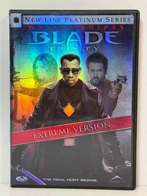 Blade Trinity DVD 2004 Extreme Version Wesley Snipes Ryan Reynolds