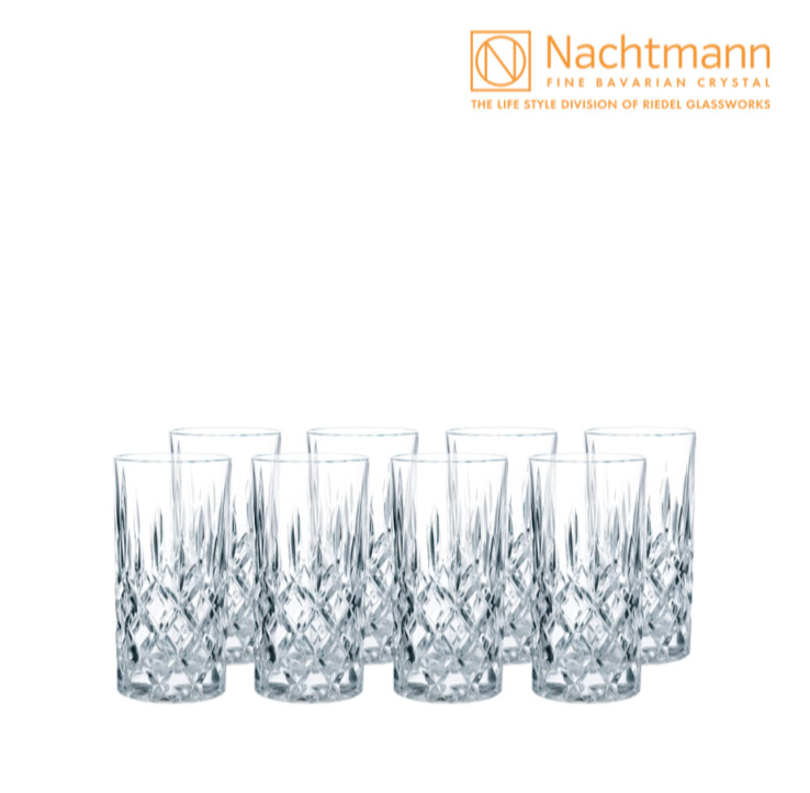 8 GLÄSER NACHTMANN NOBLESSE BUNDLE LONGDRINKGLÄSER
