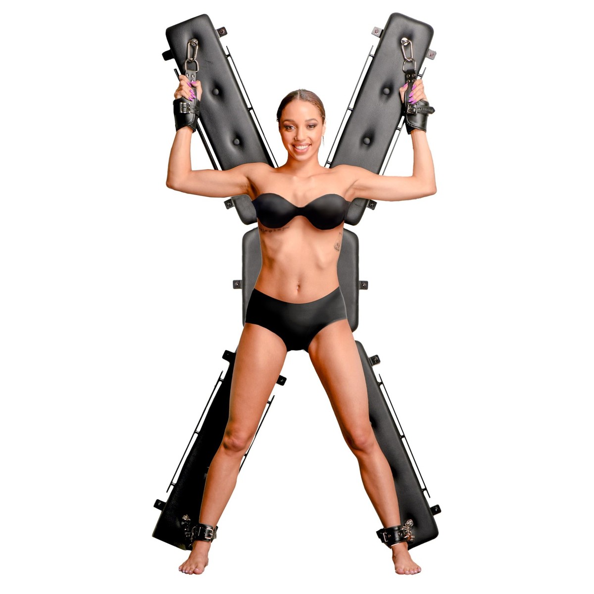 MASTER SERIES Wall-Mounted St. Andrew's Cross | Space-Saving