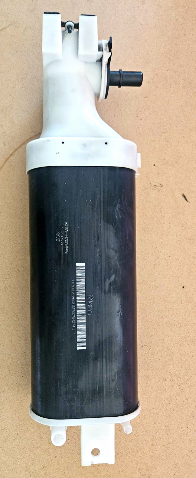 Maserati Ghibli 2014 Fuel vapor filter Charcoal P/N 670003286