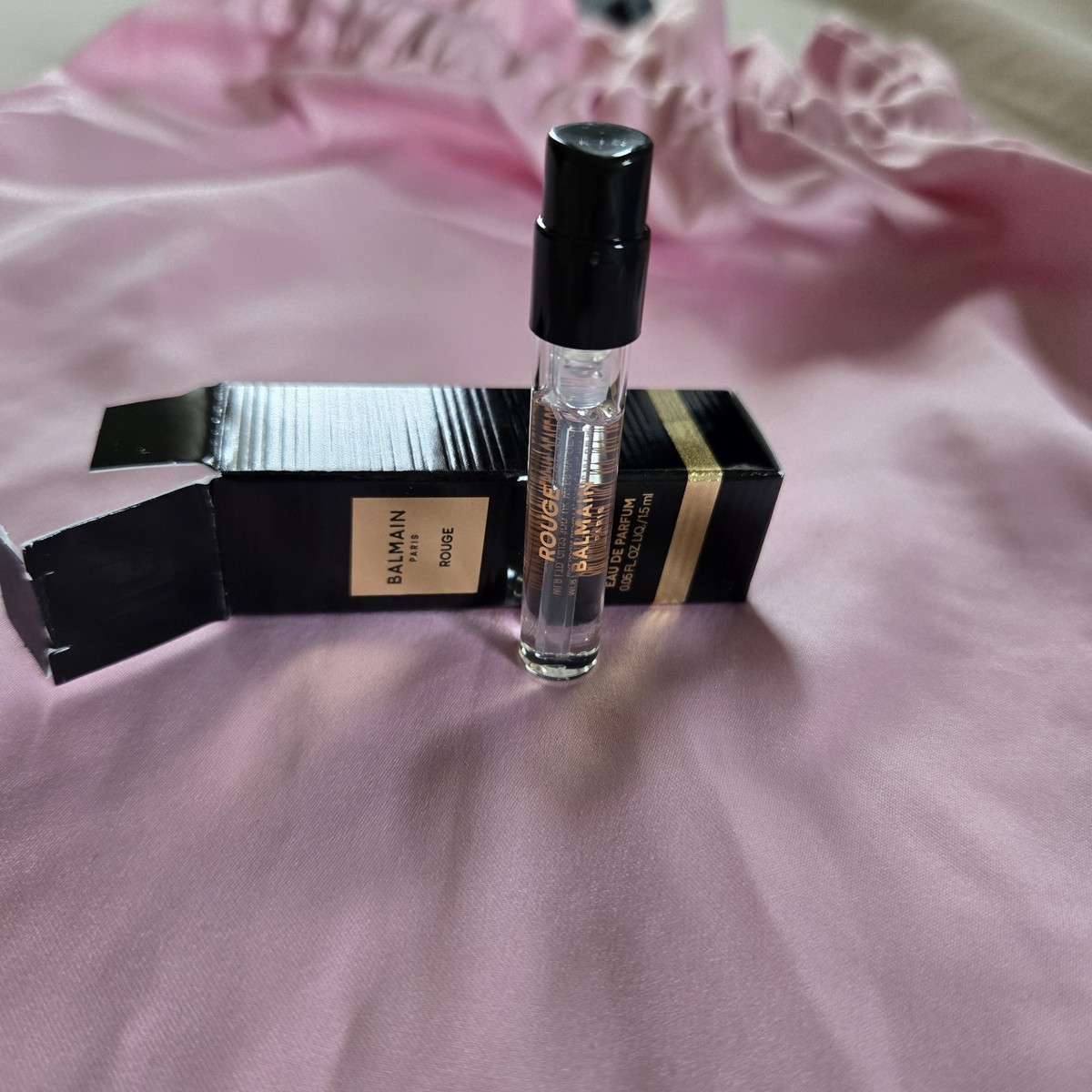 Balmain Rouge Perfume Sample ml See Picture For Filling Line