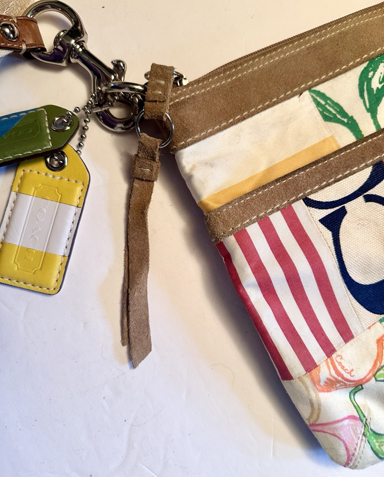 Original Vintage COACH Hampton Patchwork Crossbod… - image 12