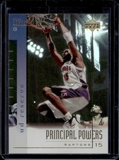 2000-01 Upper Deck Reserve Vince Carter Principal Powers #PP3 Raptors