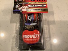 JUSTIN ALLGAIER AUTOGRAPHED 2024 CHEVY CAMARO BRANDT CHAMPIONSHIP DIECAST  CARD