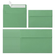 24Pack A2 Envelopes, Light Green Invitation Envelopes4-3/8" x 5-3/4"