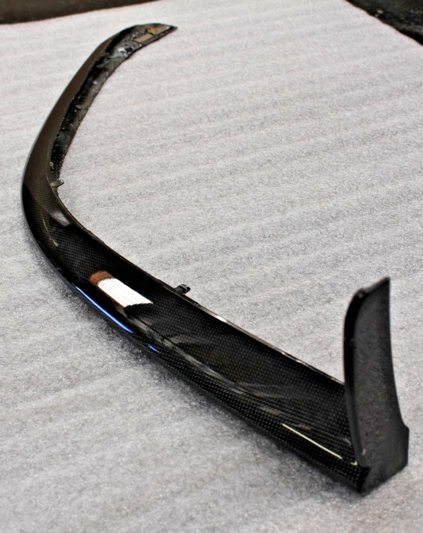 Ferrari 296 GTB, LH, Left, Carbon Fiber, Front Bumper Splitter, Used, P/N 778127