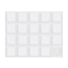 20 Pcs PBT Keycap Set DSA Mechanical Numeric Keypads for Keyboard, Beige