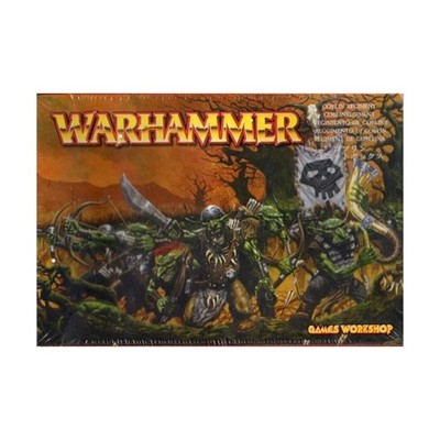 GW WHF Orcs & Goblins Goblin Regiment (2000 Ed) SW (VG/New)