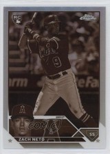 2023 Topps Chrome Update Sepia Refractor Zach Neto #USC34 1b9b