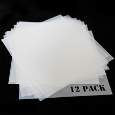 12Pcs 7Mil Blank Stencil Sheets, 12 X 12 Inch Mylar Template Stencil Material fo