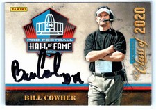 2020 Panini Hall of Fame #6 Bill Cowher On Card Autograph