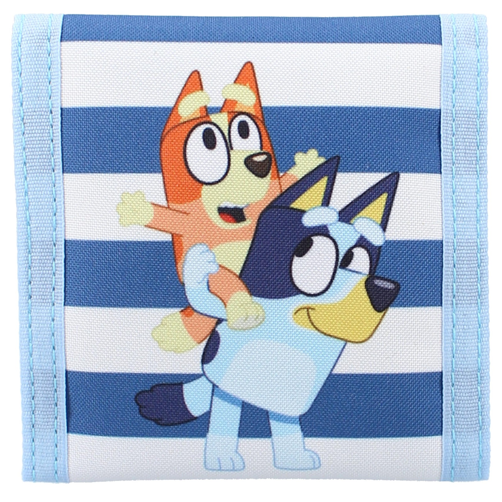 Детский кошелек Vadobag Bluey Jump Into Fun, синий, 10х10х1 см, Дизайн