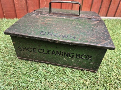 Vintage Army Garrison Shoe Shining Box - Picture 2 of 10