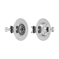 f.becker Bremsscheiben Ø260MM + BremsbelÄGe Hinten FÜR Renault Megane CC III