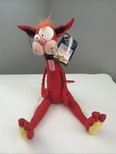 1987 Dakin Bloom County Bill the Cat Large Plush Doll With Tag