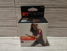 KT Tape Kinesiology Tape Original Cotton 20 10" Pre-cut Strips Pink