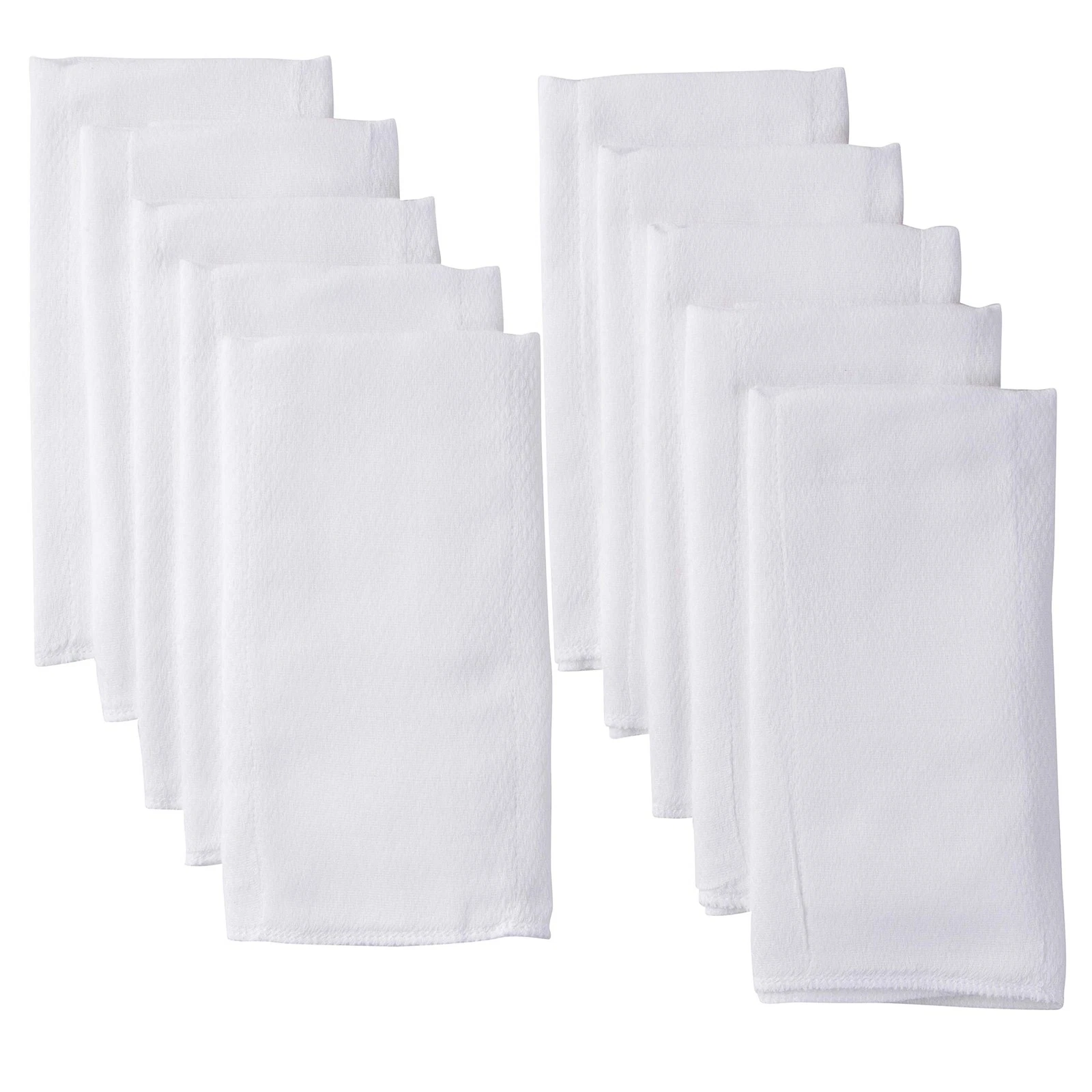 Gerber Unisex Baby Birdseye Prefold Cloth Diapers 10 Pack Boys Girls Multipack
