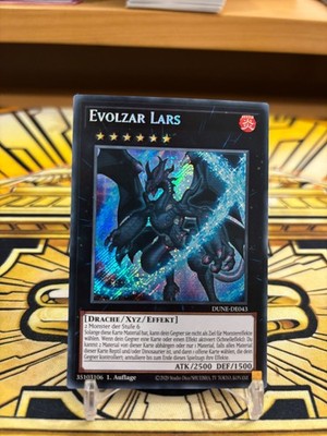 Yugioh Evolzar Lars Secret Rare DUNE-DE043