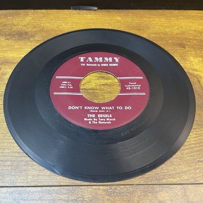 The EDSELS-WHAT BROUGHT US TOGETHER/DON'T KNOW WHAT TO DO-TAMMY 1010 OHIO DOOWOP