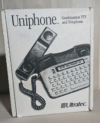 Ultratec Uniphone 1000 Combination TTY and Telephone