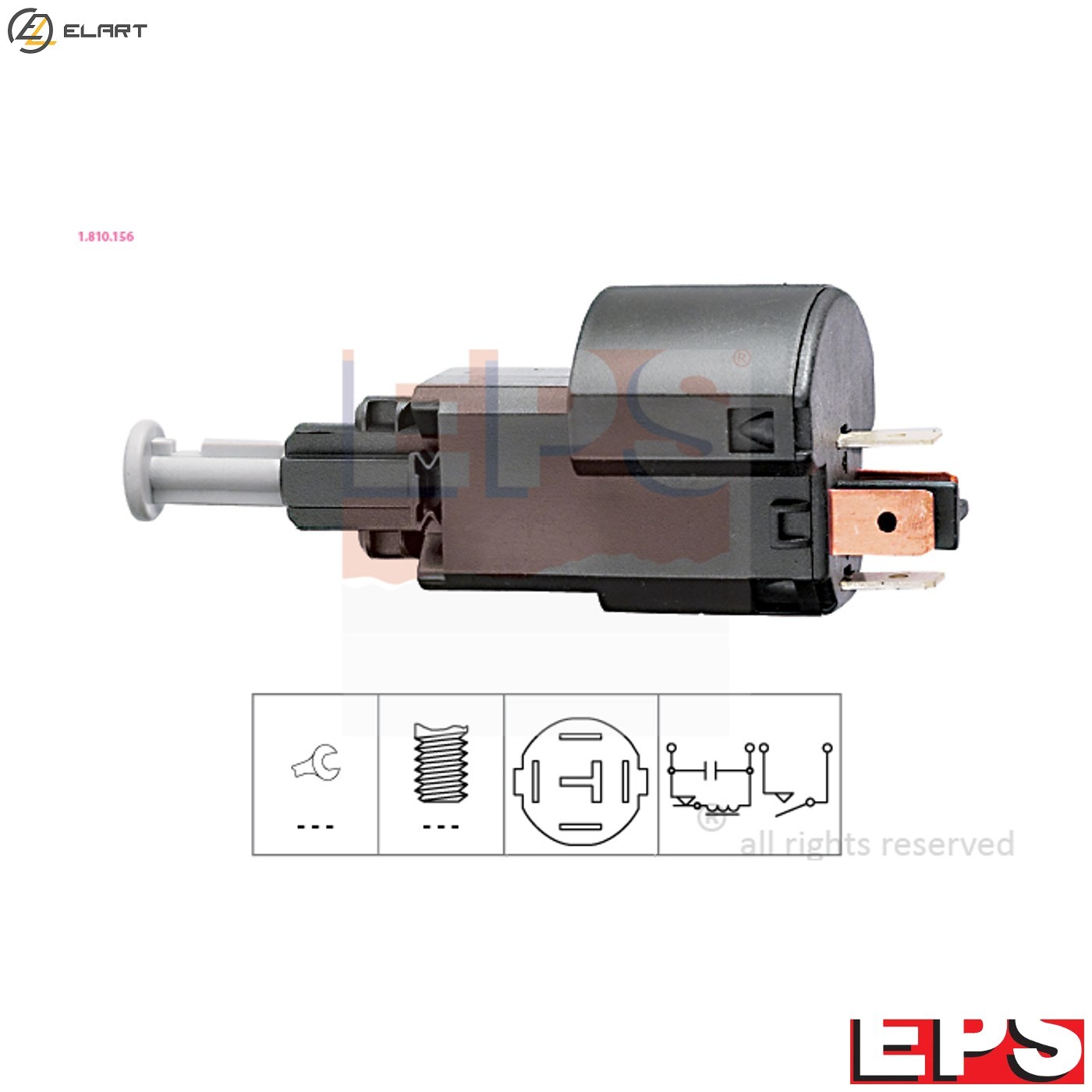 STOP LIGHT SWITCH 1.810.156 FOR VAUXHALL ZAFIRA/Mk ASTRAVAN/IV VX220  OPEL