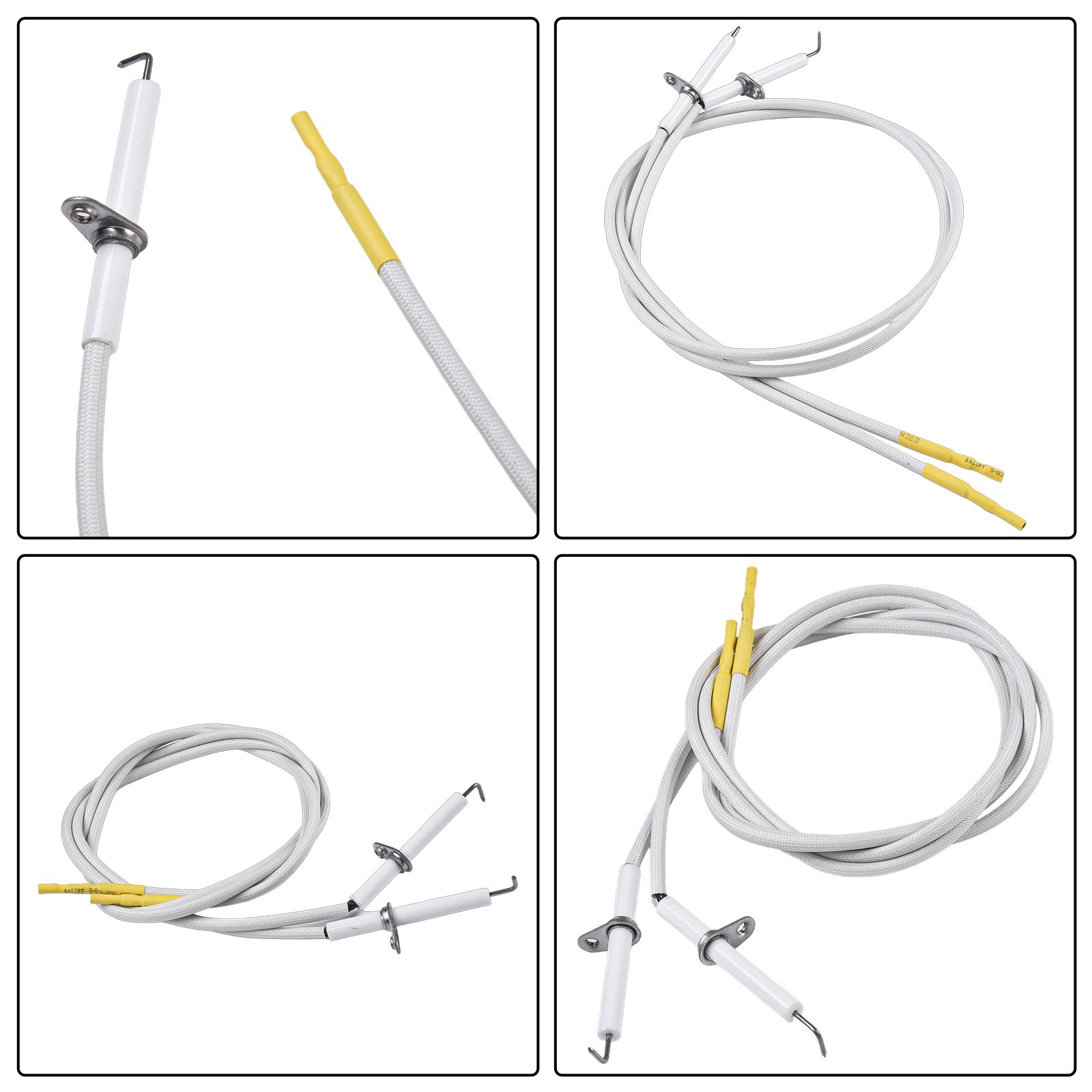 Ceramic Ignition Electrode Replacement for Charbroil For BBQ Grillware 2 Pack