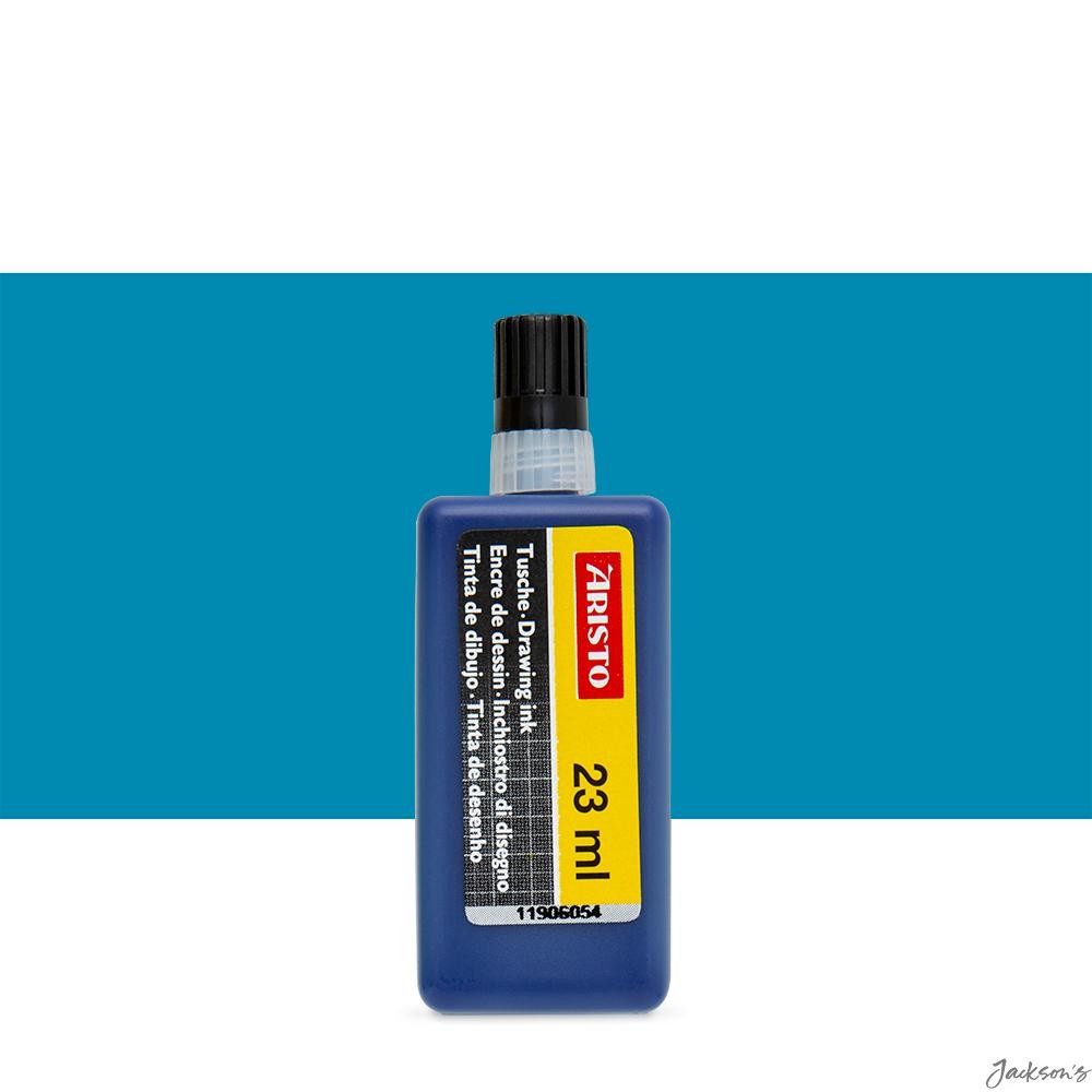 Aristo Technical Pen Drawing Ink Refill Bottle 23ml Blue For Drafting Pens