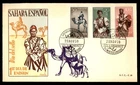 Mayfairstamps Spanish Sahara FDC 1959 stamp day First Day Cover aax_63801