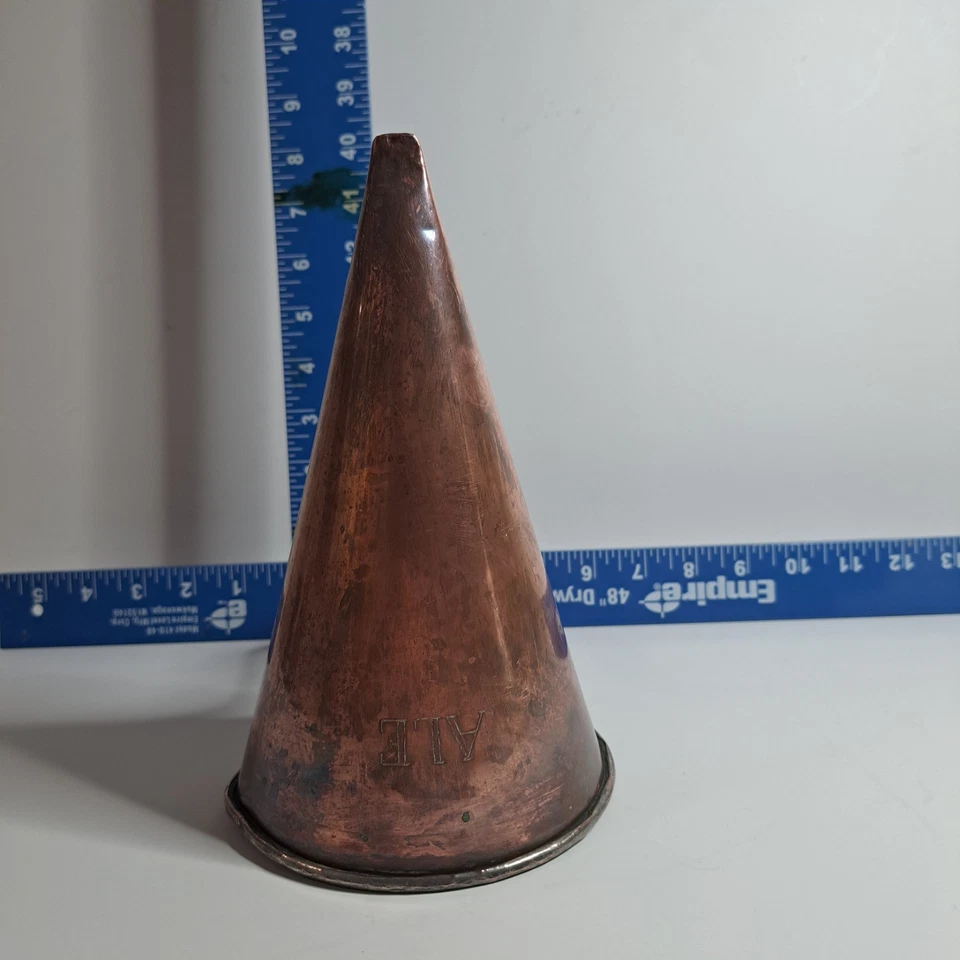 Antigua Ale Muller de cobre Foto 4 de 4