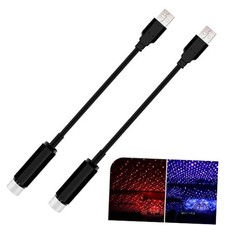 2PCS USB Star Roof Lights, Portable Adjustable Ceiling Light, Romantic Night