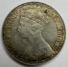 Photo of a 1884 Victoria Florin from an eBay listing that sold on Jan 3, 2026