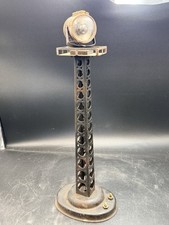 Vintage Marx Floodlight Tower Semaphore Signal Lot O Gauge Tin Litho