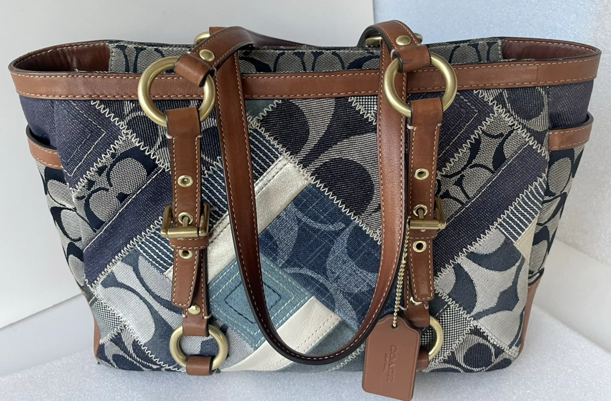 Coach Patchwork Denim Bags & Handbags for Women for sale | eBay