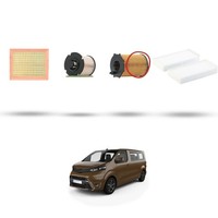 Hoffcar Set Service - 4 Filter Kompatibel Mit Toyota Proace II 1.6 D 95 7