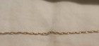 14k Solid Gold Yellow Chain Necklace 19" Marked 14k Italy — photo 3
