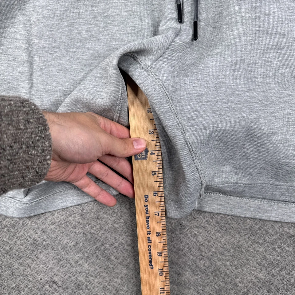 Шорты мужские флисовые Nike Sportswear Tech большие L серые на шнурке 928513-063 - Изображение 4 из 4