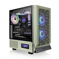 Thermaltake Ceres 300 TG Midi Tower PC Green ATX EATX Micro CA-1Y2-00MEWN-00